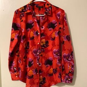 Dressy blouse from Banana Republic. Looks great under a black or navy blazer.